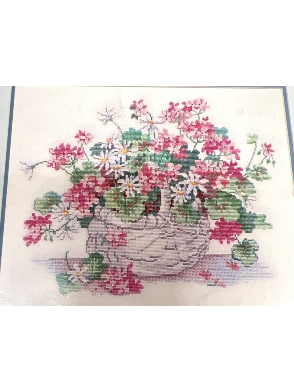 Barbaras Basket Cross Stitch Pattern By Dimensions Counted Cross Stitch Chart